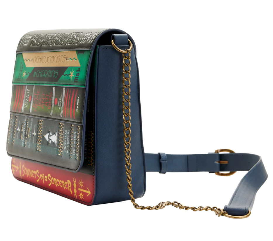 Loungefly Fantastic Beasts Magical Books Chain Strap Crossbody Bag