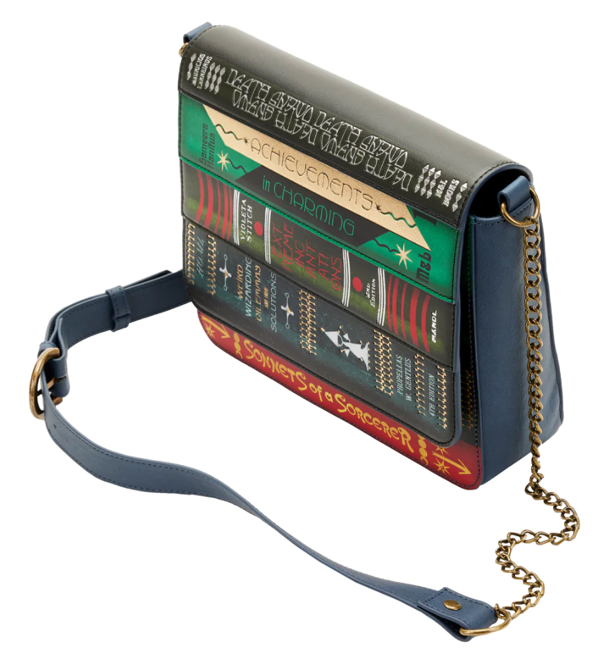 Loungefly Fantastic Beasts Magical Books Chain Strap Crossbody Bag