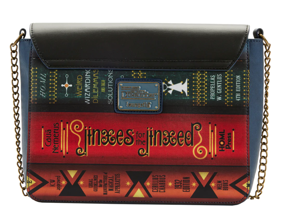 Loungefly Fantastic Beasts Magical Books Chain Strap Crossbody Bag