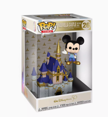Funko Disney World 50th Cinderella Castle and Mickey Mouse