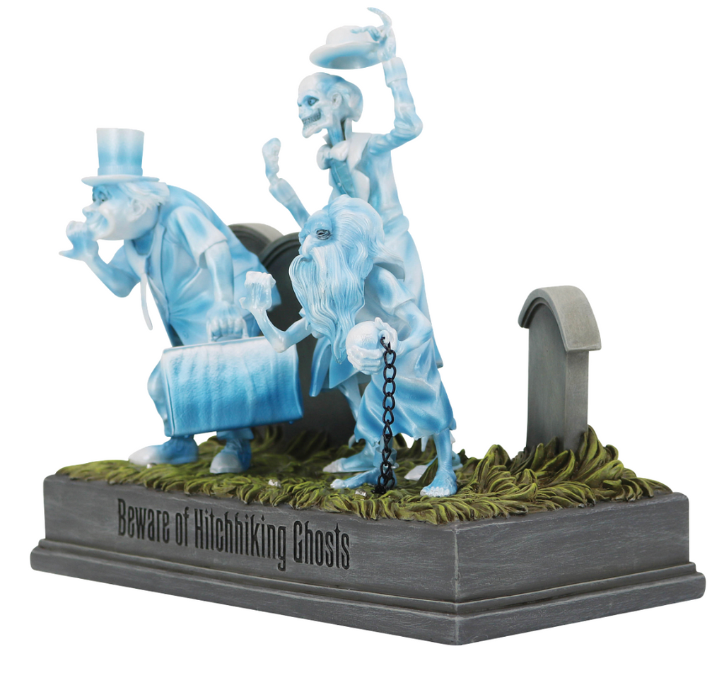 Department 56 Disney Showcase Lighted Hitchhiking Ghosts Figure
