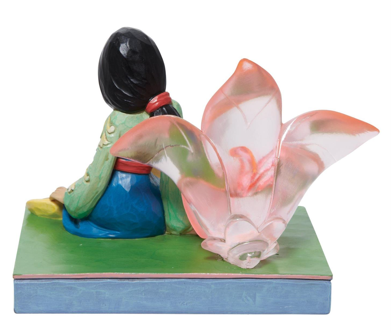 Disney Traditions Mulan Clear Resin Cherry Blossom