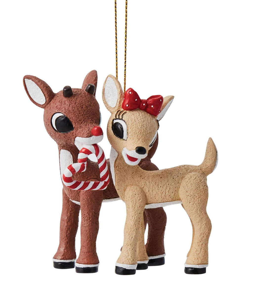 Rudolph & Clarice Love is Sweet Ornament