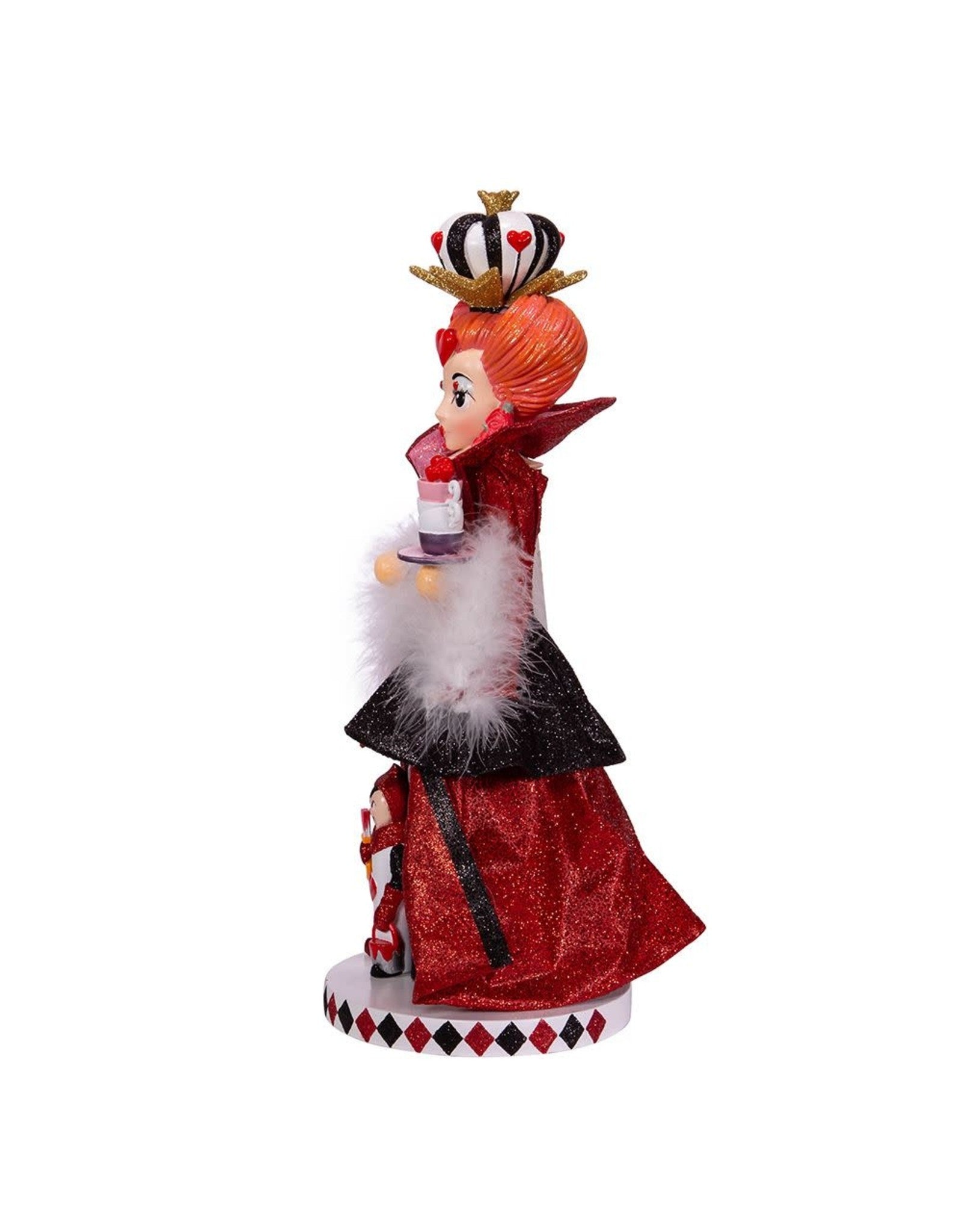 Kurt Adler Queen of Hearts Nutcracker from Alice in Wonderland