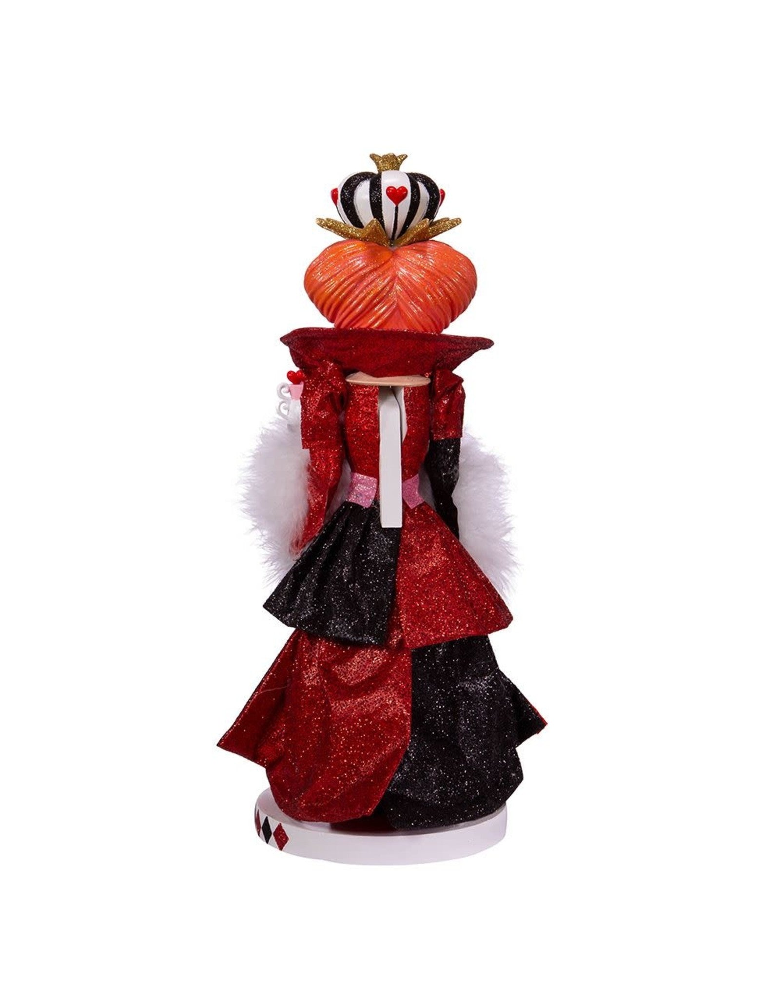 Kurt Adler Queen of Hearts Nutcracker from Alice in Wonderland